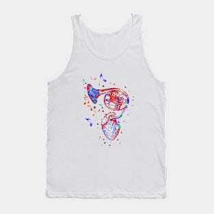 Heart and horn Tank Top